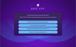 Quiz App
